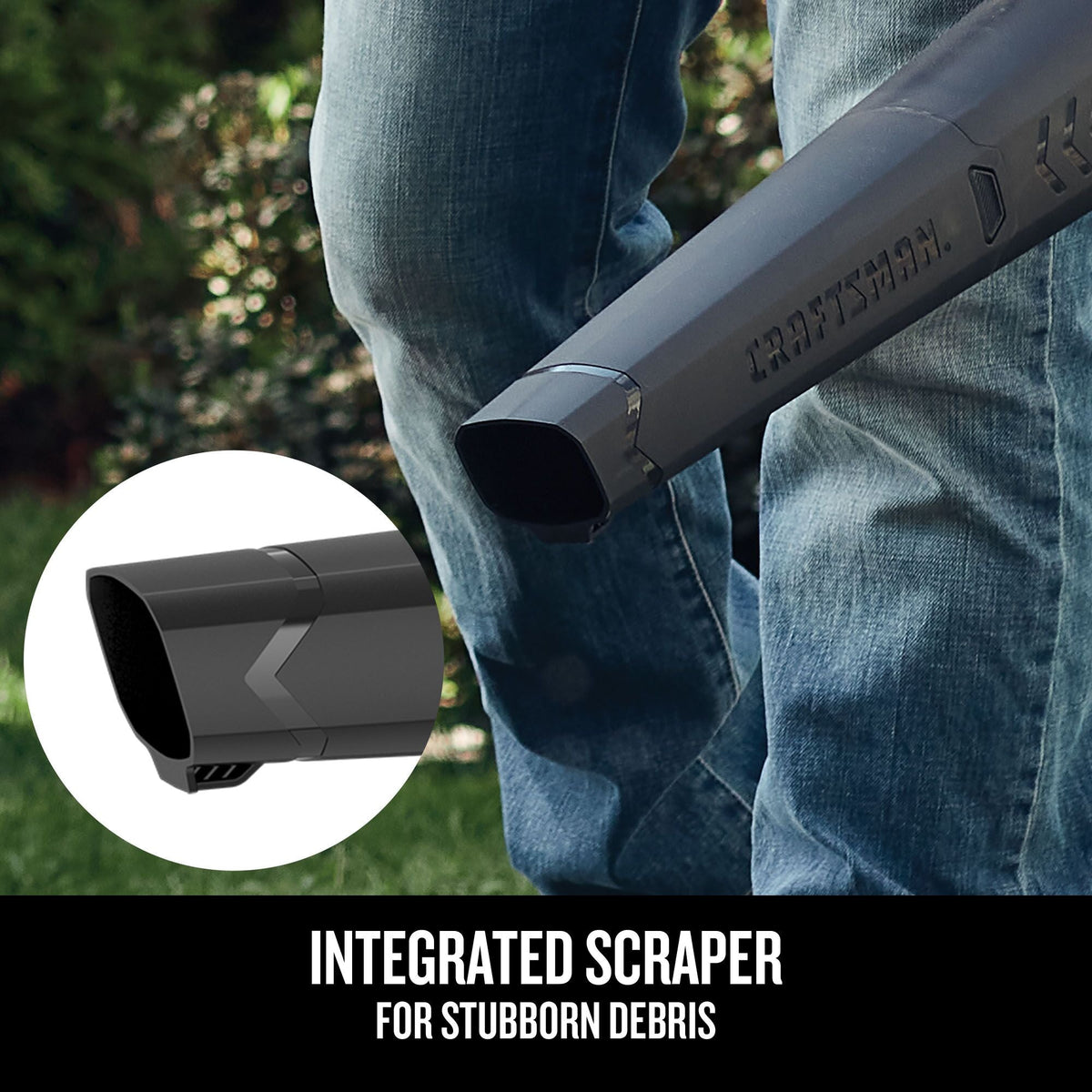 CRAFTSMAN V20* Cordless 90 MPH Hard Surface Blower Kit With 4.0 Ah Battery and Charger – Reconditioned