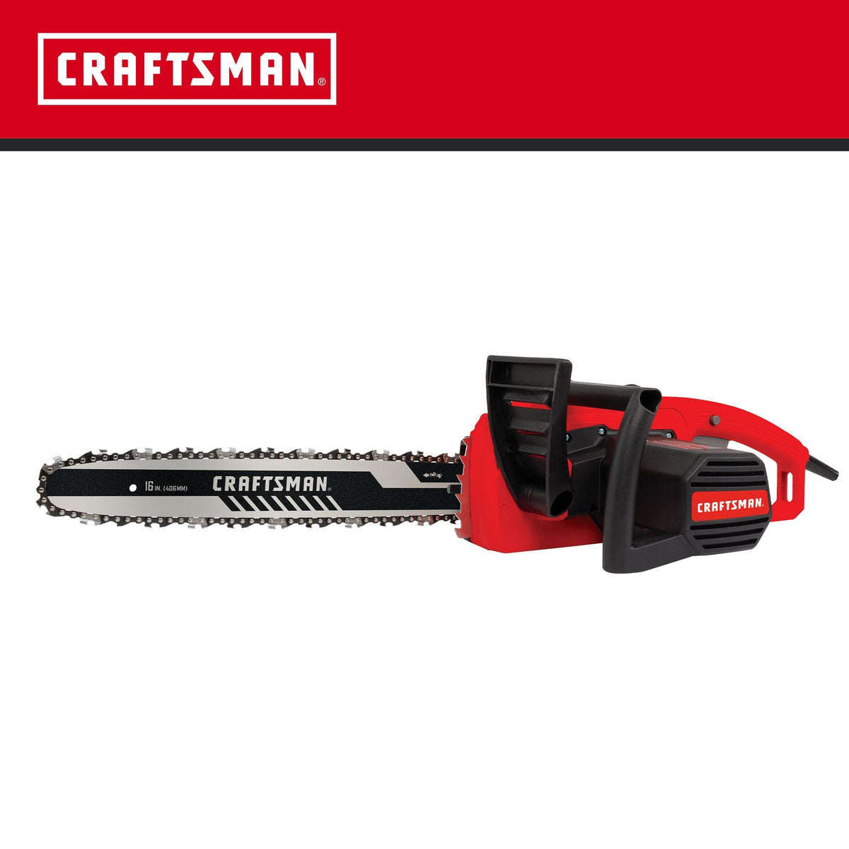 Sierra eléctrica con cable CRAFTSMAN de 16 pulgadas (12 amperios) – Reacondicionada