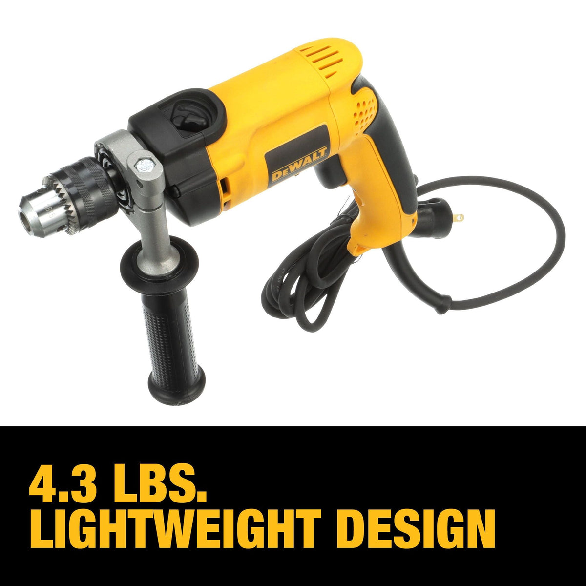DEWALT 1/2 in. (13 mm) VSR Single Speed Hammer Drill – Reconditioned