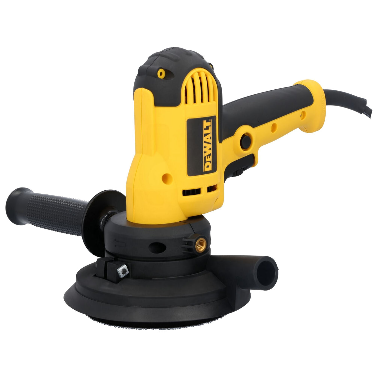 Lijadora rotativa DEWALT, velocidad variable, campana de extracción, 5 pulgadas – Reacondicionada