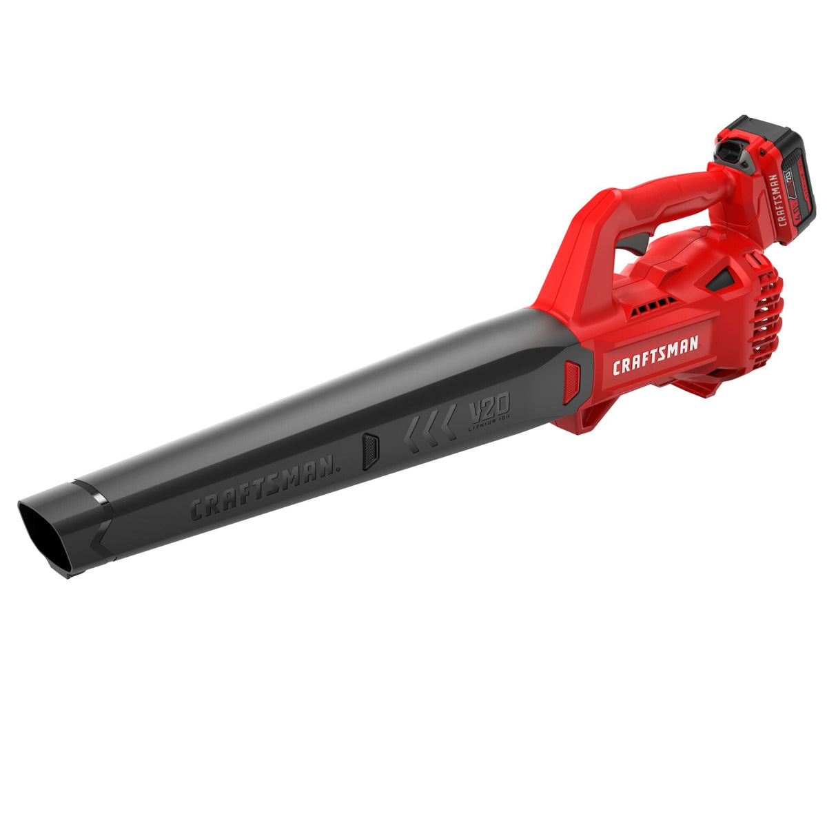 CRAFTSMAN V20* Cordless 90 MPH Hard Surface Blower Kit With 4.0 Ah Battery and Charger – Reconditioned