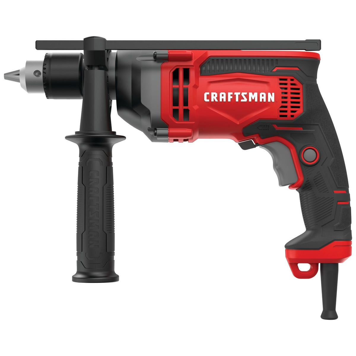 CRAFTSMAN Corded 1/2-Inch Electric Variable Speed Hammer Drill (7 Amp) – Reconditioned