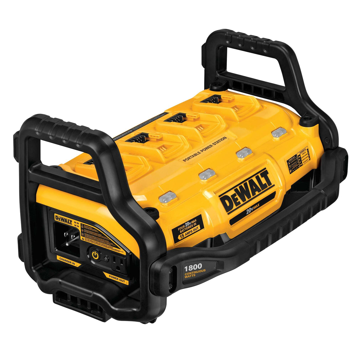 DEWALT 1800W Portable Power Station and Simultaneous Battery Charger (Tool Only) – Reconditioned