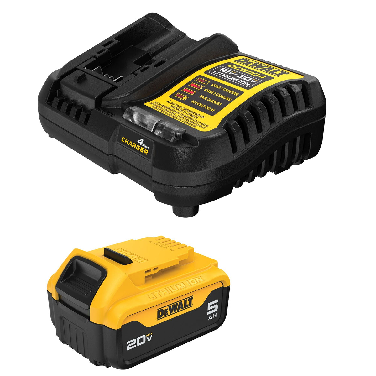 DEWALT 20V MAX* 5.0 Ah Starter Kit – Reconditioned