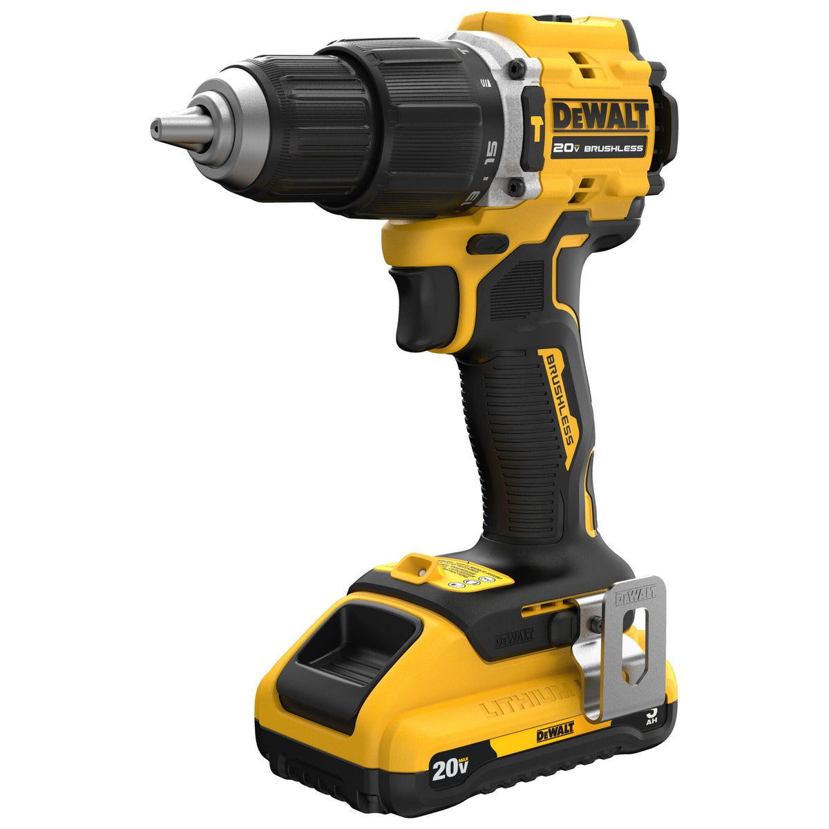 DEWALT ATOMIC 20V MAX* Brushless Cordless 1/2 in. Hammer Drill Kit – Reconditioned