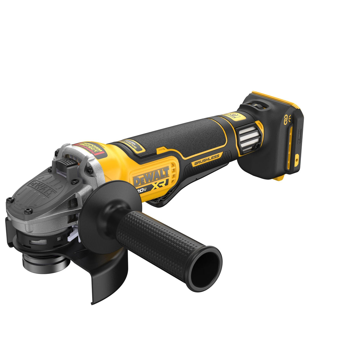 DEWALT 20V MAX* XR Brushless Cordless 4-1/2-Inch - 5-Inch (114mm - 127mm) Variable Speed Paddle Switch Angle Grinder (Tool Only) – Reconditioned