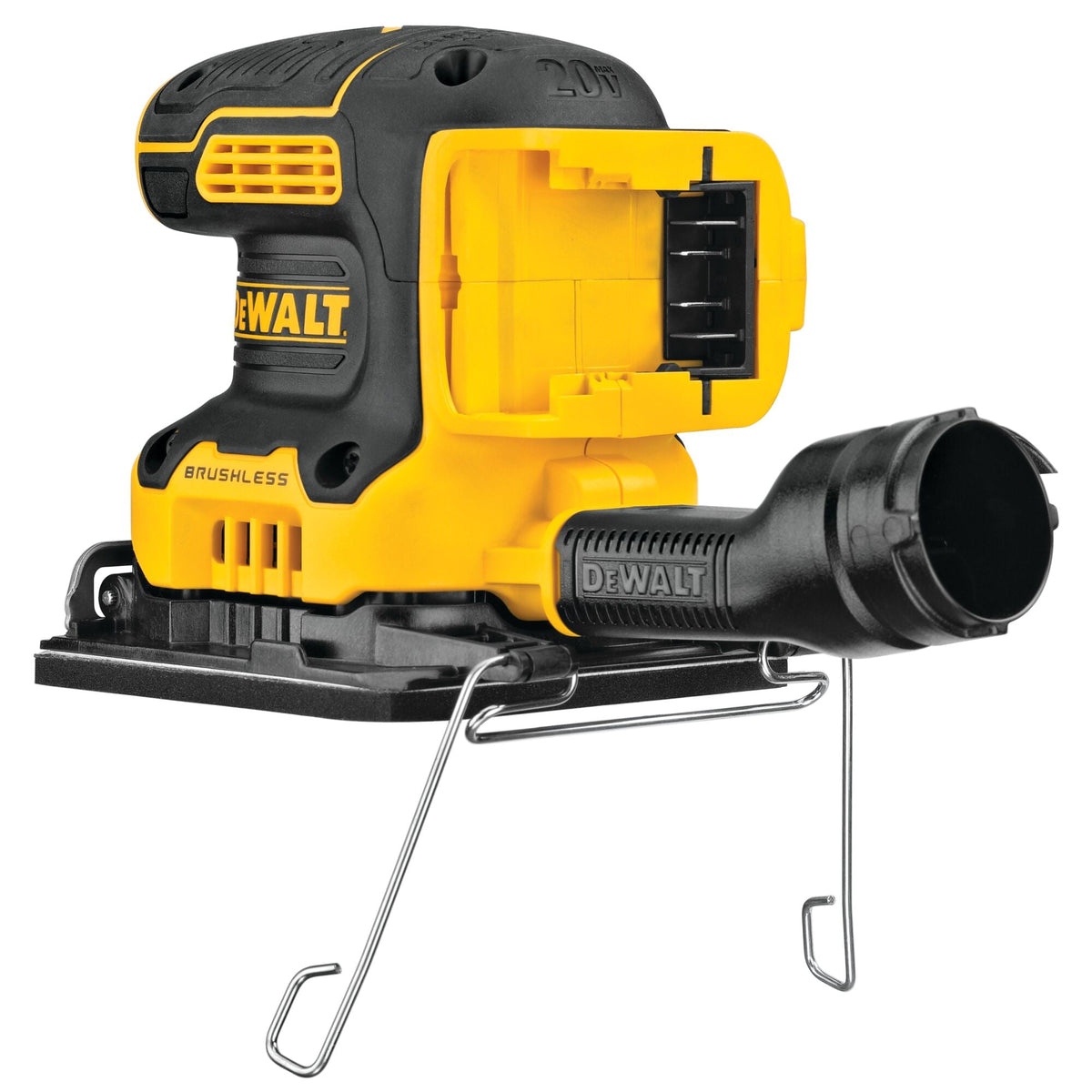 Lijadora DEWALT 20V MAX* XR sin escobillas, inalámbrica, de velocidad variable para láminas de 1/4 (solo herramienta) – Reacondicionada