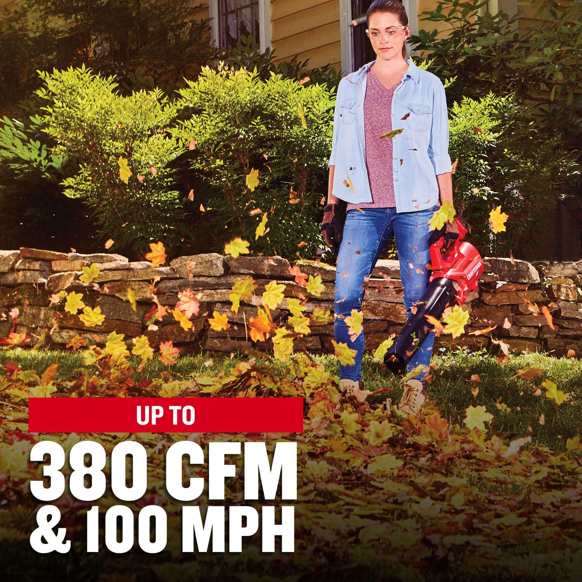 CRAFTSMAN V20* Cordless Axial Leaf Blower Kit with (1) 4.0Ah Battery and Charger – Reconditioned