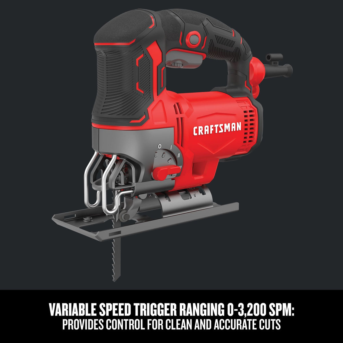 Sierra caladora eléctrica con cable CRAFTSMAN (6 amperios) – Reacondicionada