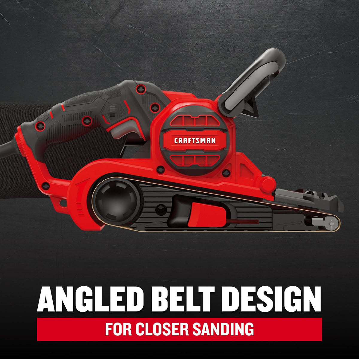 CRAFTSMAN Corded Electric 3-Inch X 21-Inch Belt Sander (7 Amp) – Reconditioned