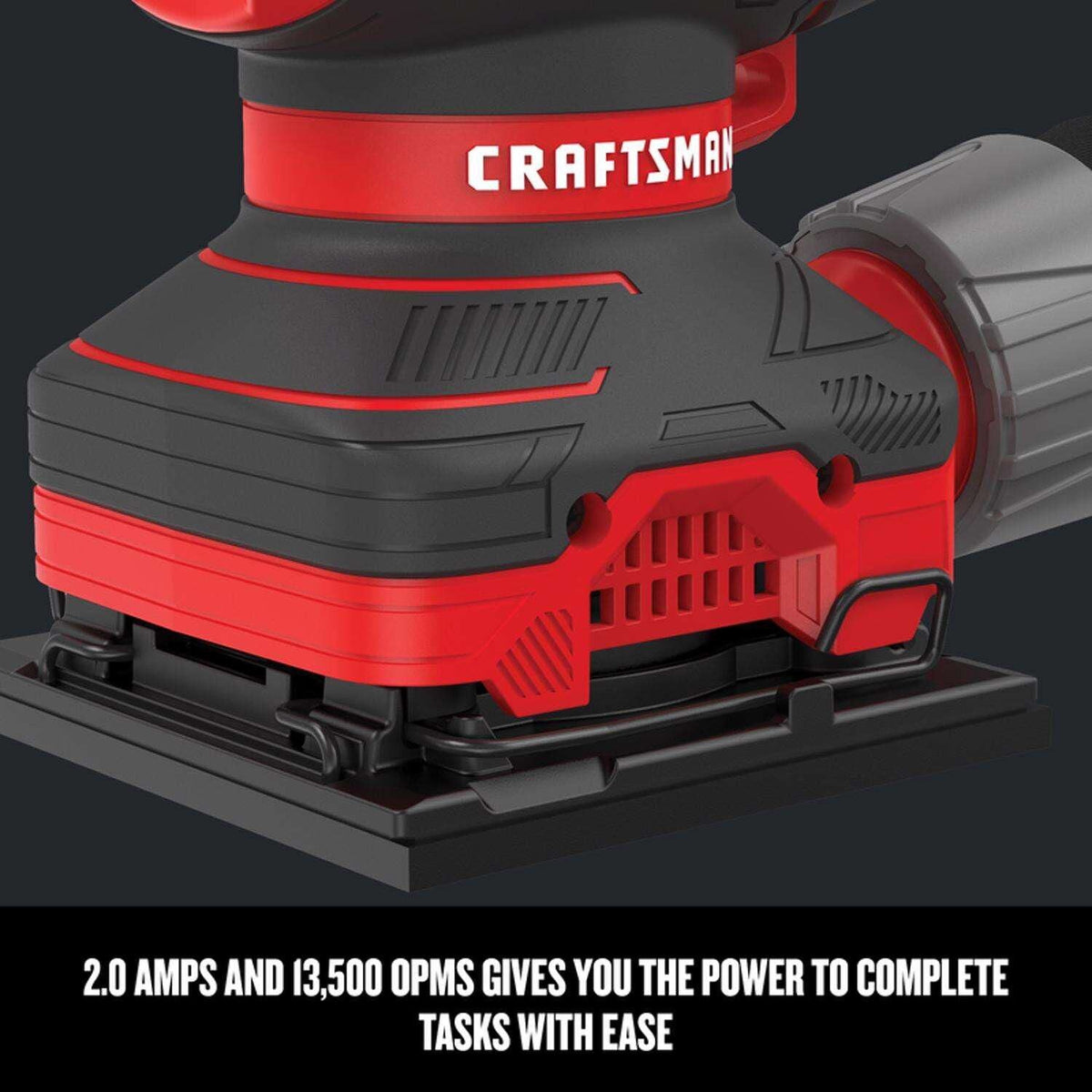 CRAFTSMAN Corded 1/4-Inch Electric Sheet Sander (2 Amp) – Reconditioned