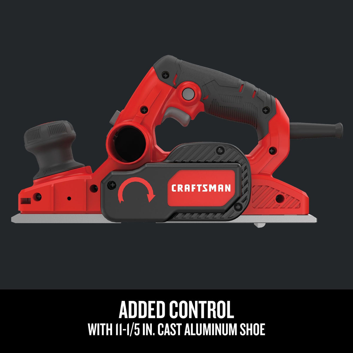 Cepillo eléctrico de mano con cable CRAFTSMAN (6 amperios) – Reacondicionado
