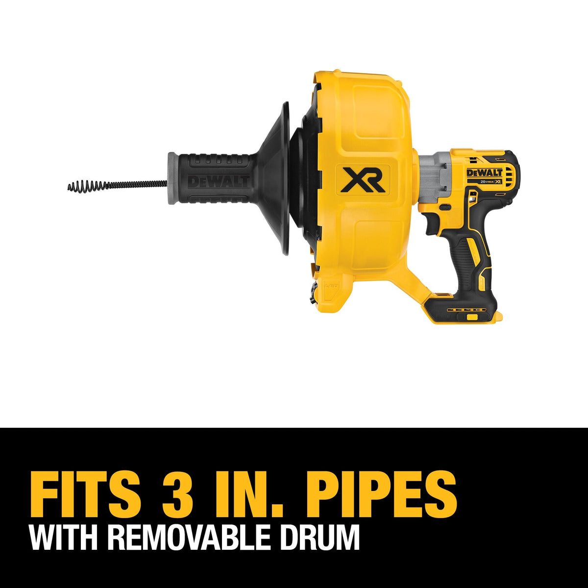 DEWALT 20V MAX* XR Brushless Drain Snake (Tool Only) – Reconditioned