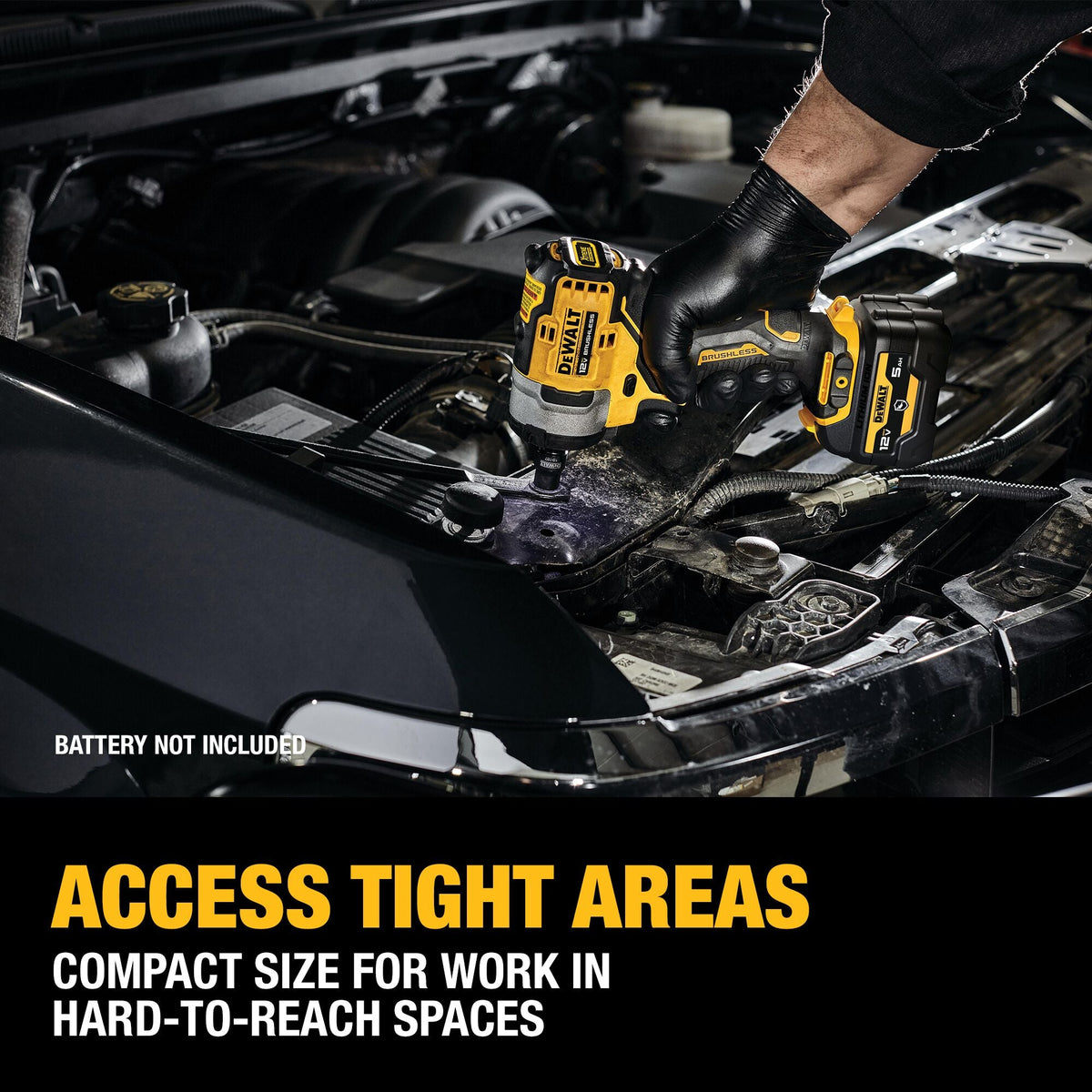DEWALT XTREME 12V MAX* Brushless 1/2 in. Cordless Impact Wrench (Tool Only) – Reconditioned