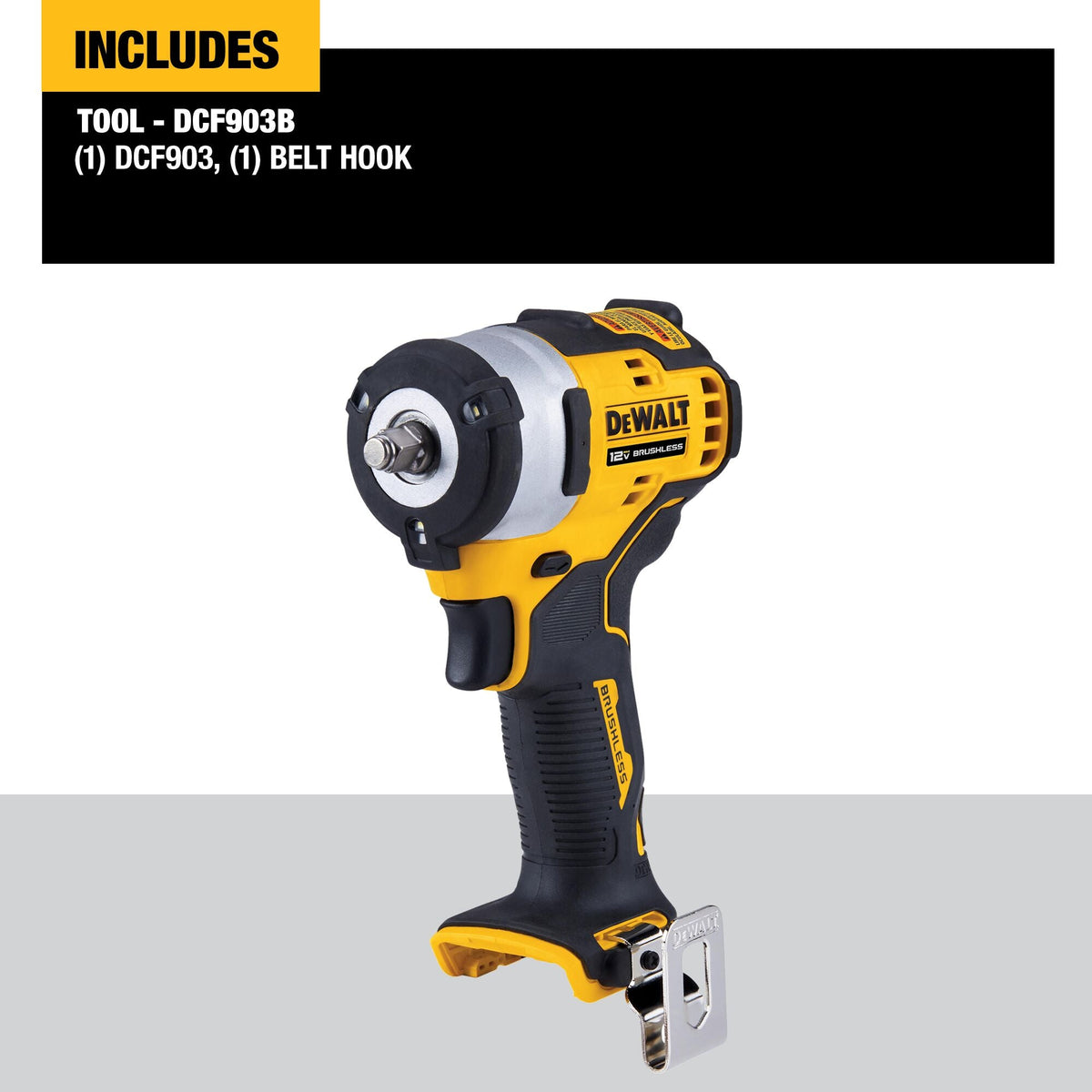 DEWALT XTREME 12V MAX* 3/8 in. Brushless Impact Wrench (Tool Only) – Reconditioned