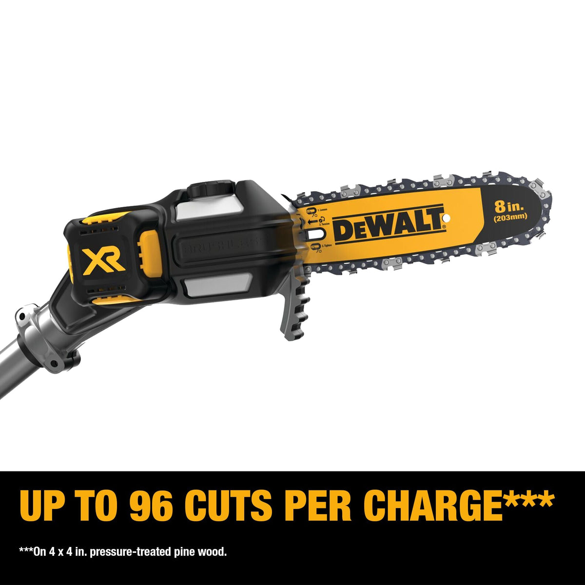DEWALT 20V MAX* Brushless Cordless Pole Saw and Pole Hedge Trimmer Combo Kit – Reconditioned