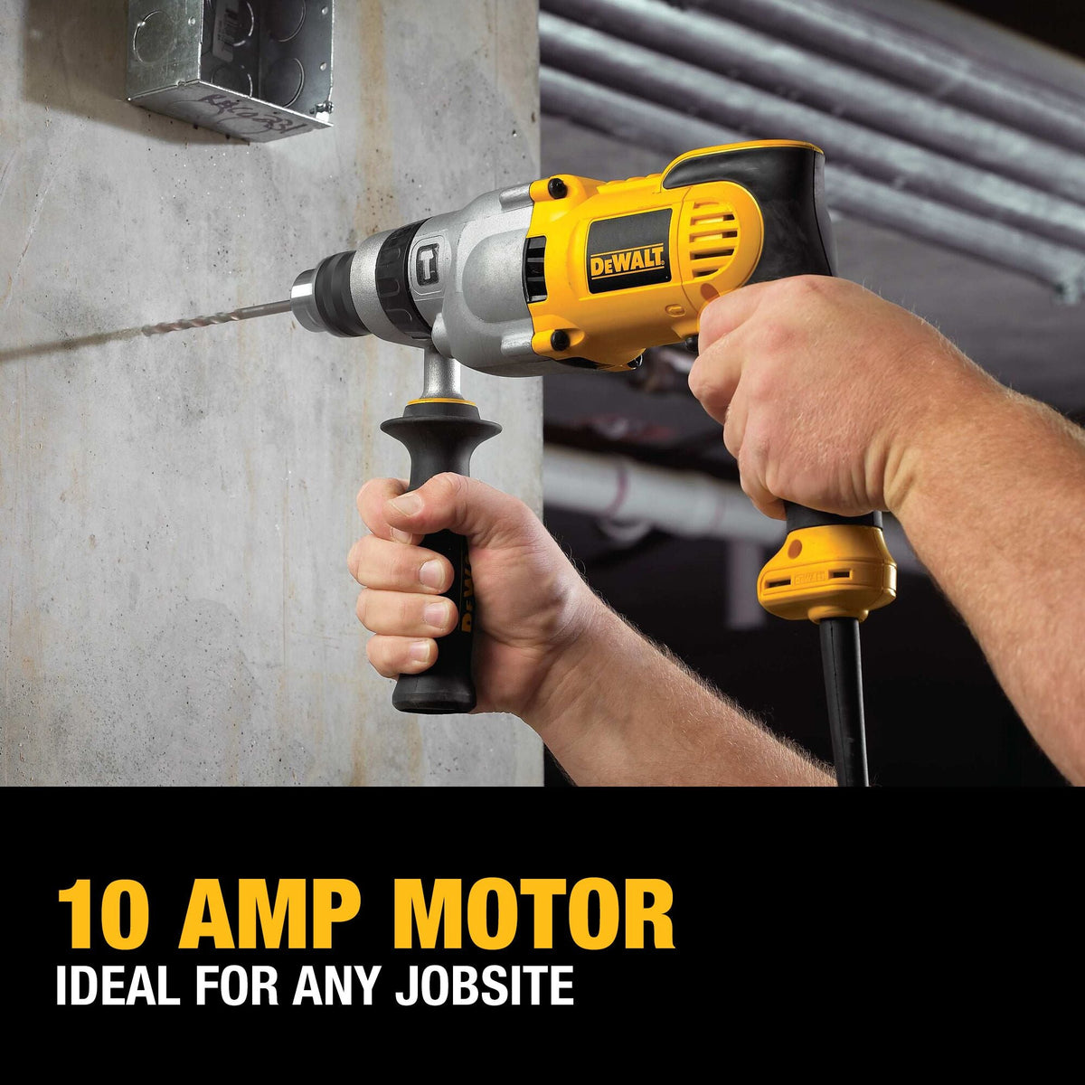 DEWALT 1/2 in. VSR Pistol Grip Hammer Drill – Reconditioned