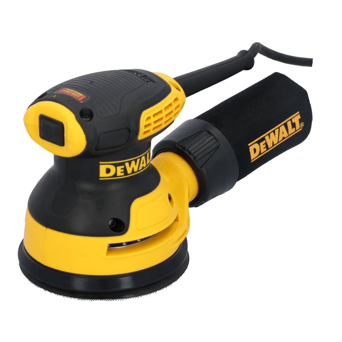 Kit de lijadora orbital aleatoria de una velocidad DEWALT de 5 pulg. - Placa H&L – Reacondicionado