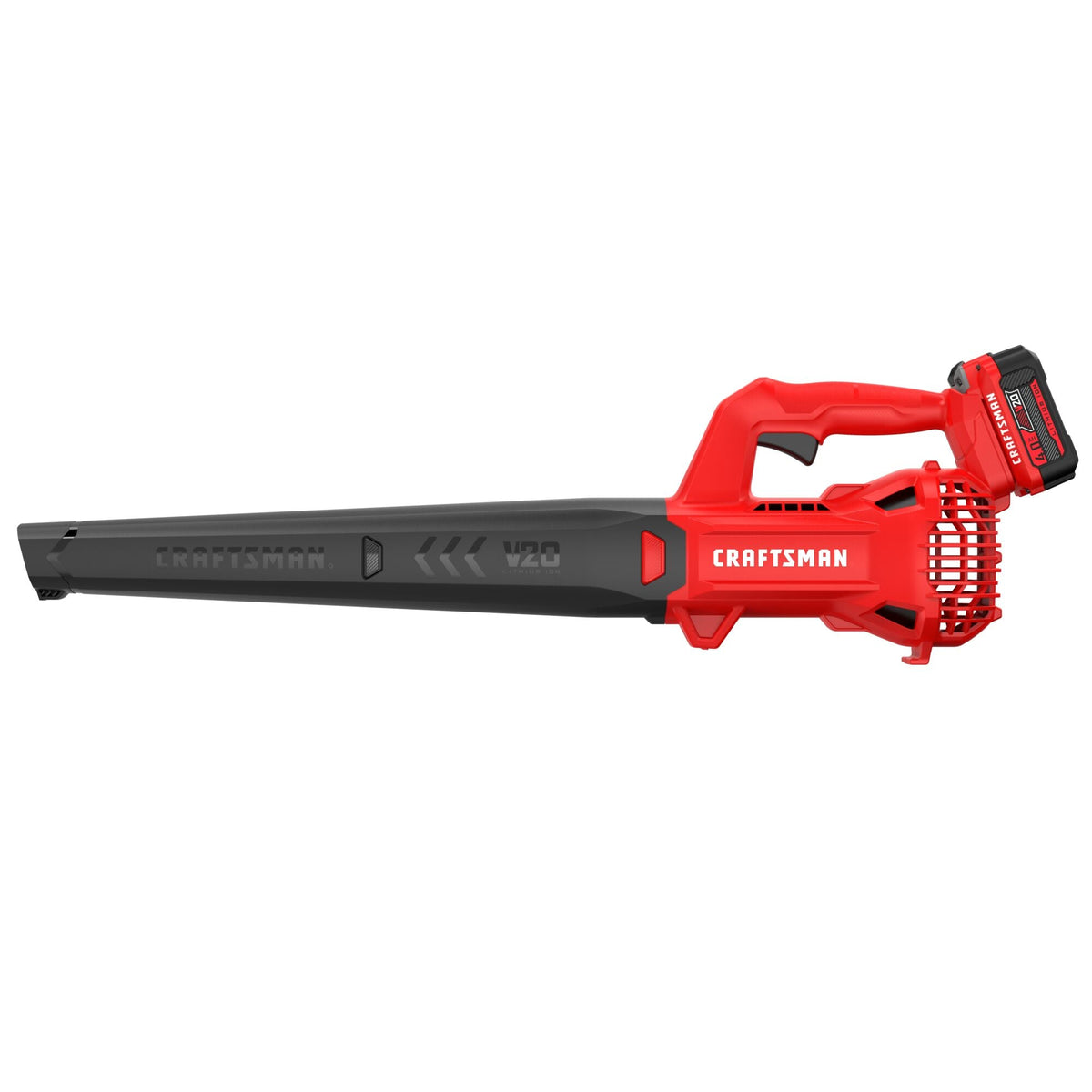 CRAFTSMAN V20* Cordless 90 MPH Hard Surface Blower Kit With 4.0 Ah Battery and Charger – Reconditioned