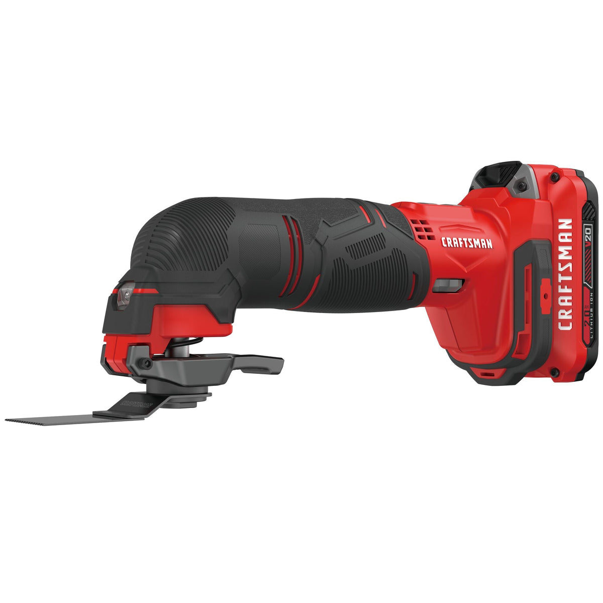 Herramienta oscilante inalámbrica CRAFTSMAN V20* con (1) batería de 2.0 ah y cargador – Reacondicionada
