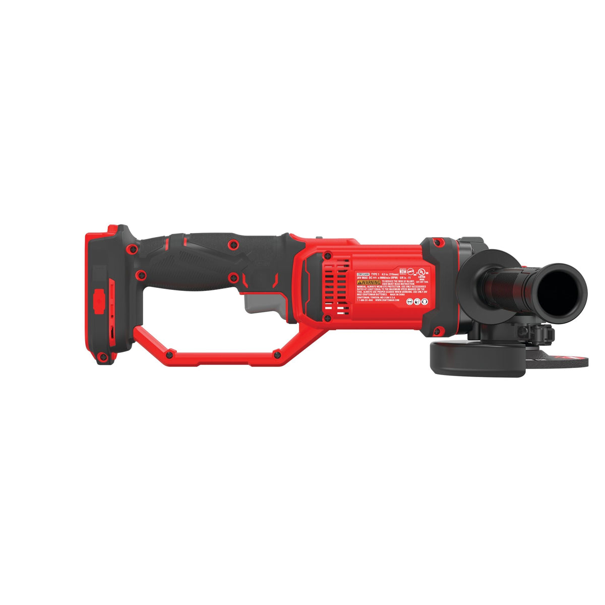 CRAFTSMAN V20* Cordless 4.5-Inch Small Angle Grinder (Tool Only) – Reconditioned