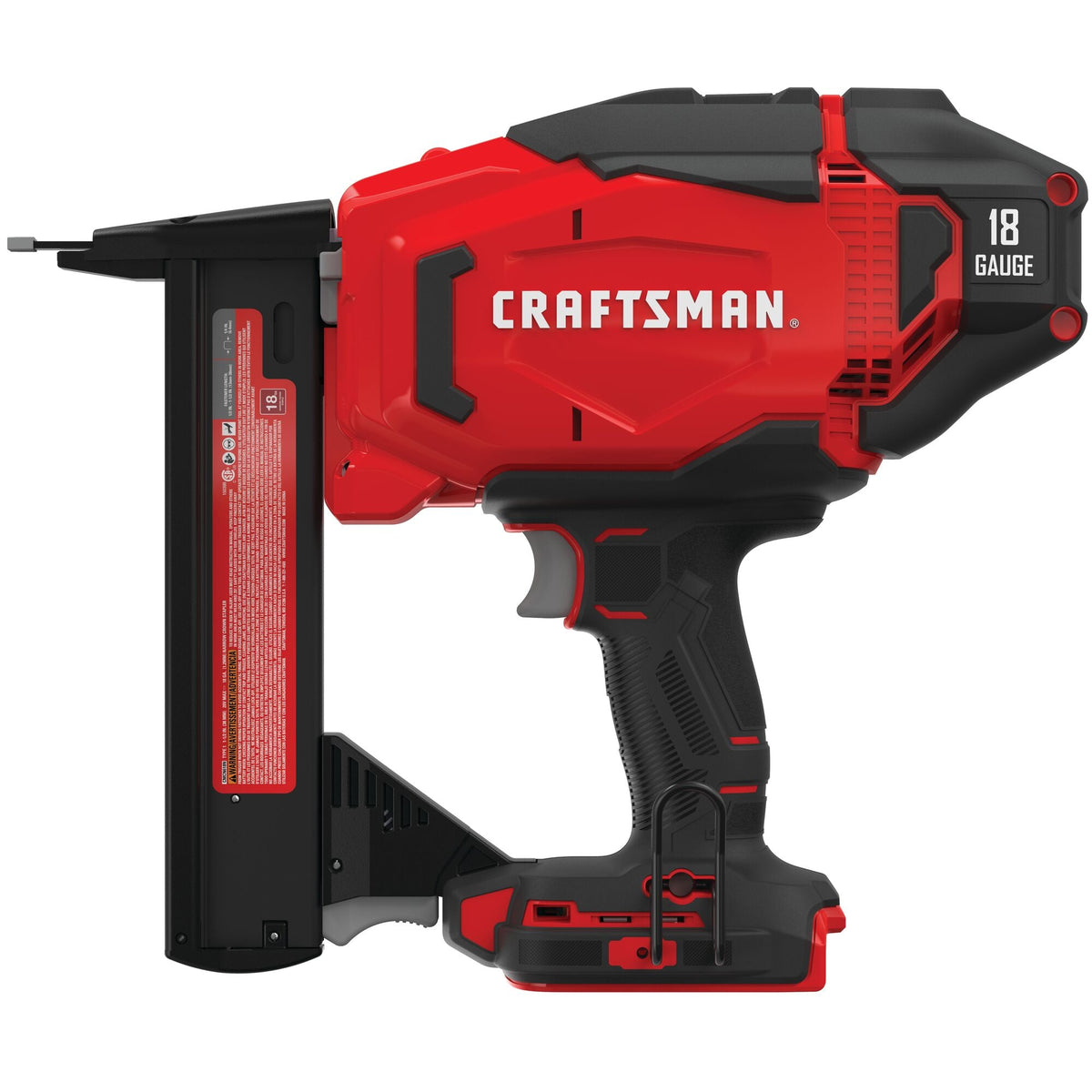 CRAFTSMAN V20* Engrapadora de corona estrecha inalámbrica calibre 18 (solo herramienta) – Reacondicionada