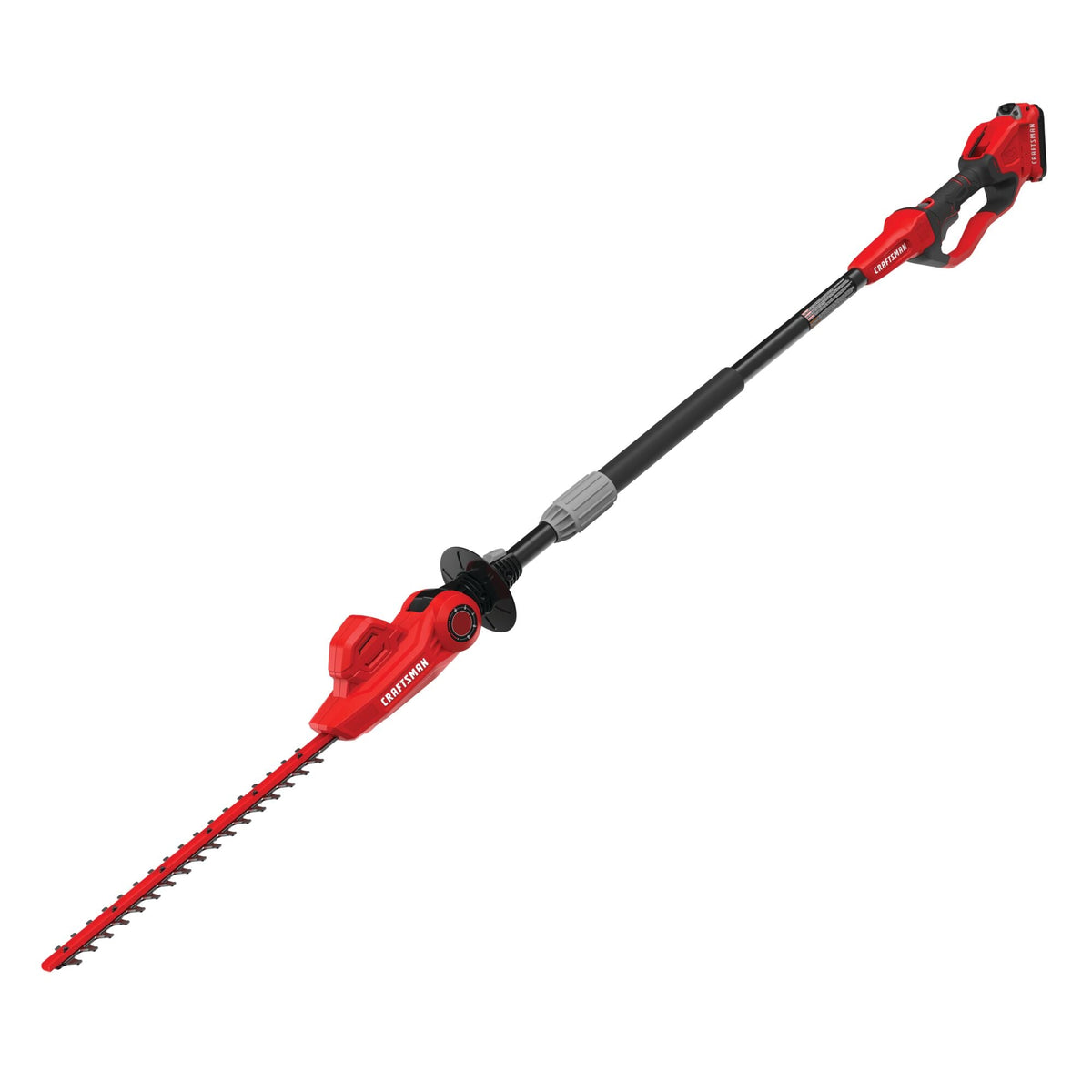 CRAFTSMAN V20* Cordless 18-Inch Pole Hedge Trimmer Kit with (1) 2.0ah Battery and Charger – Reconditioned