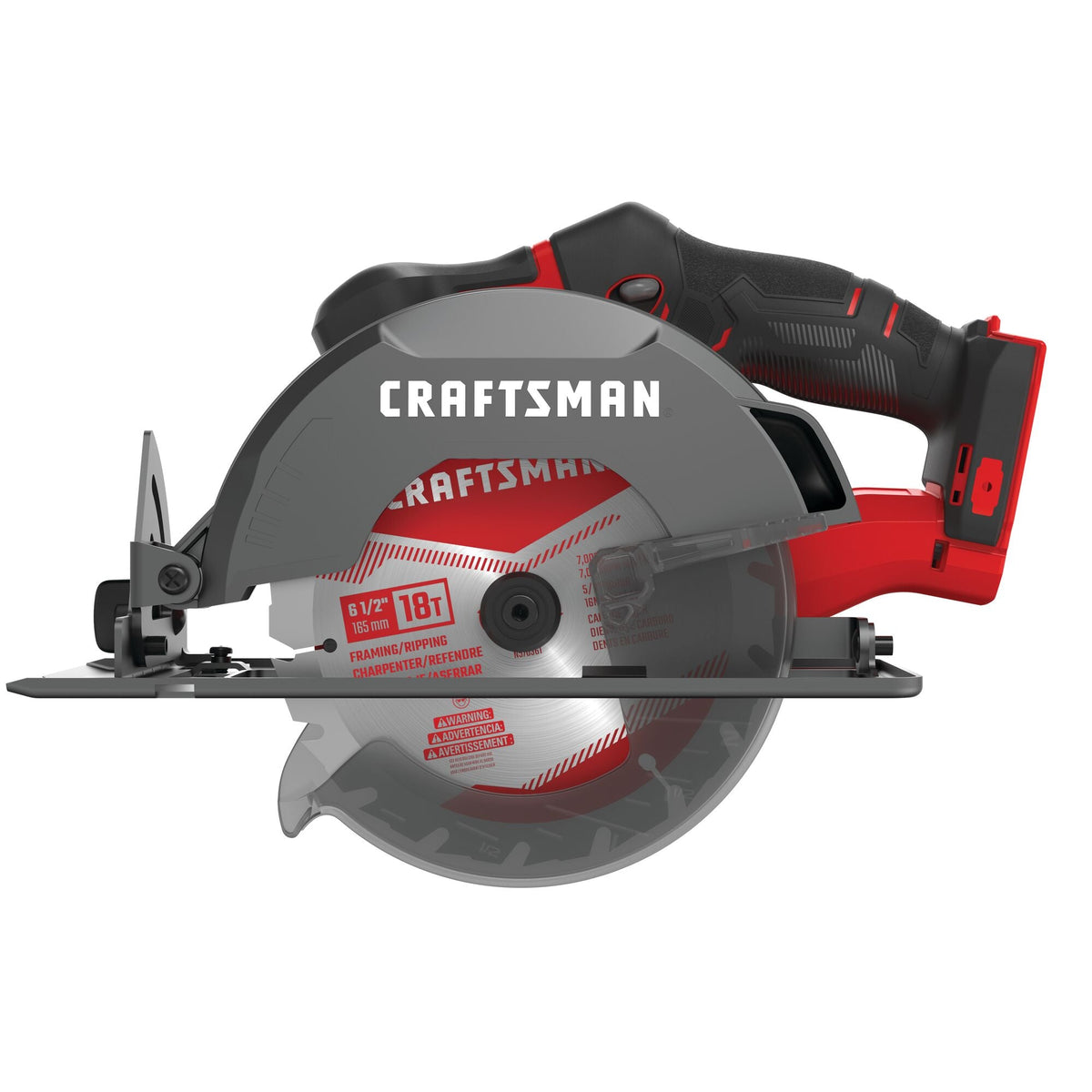 CRAFTSMAN V20* Cordless 6-1/2-Inch Circular Saw (Tool Only) – Reconditioned