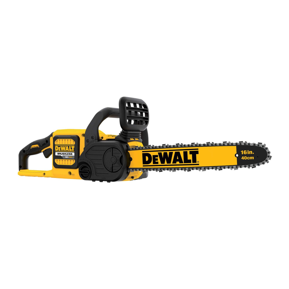 DEWALT FLEXVOLT 60V MAX* Sierra eléctrica inalámbrica sin escobillas de 16 pulg. (Solo herramienta) – Reacondicionada