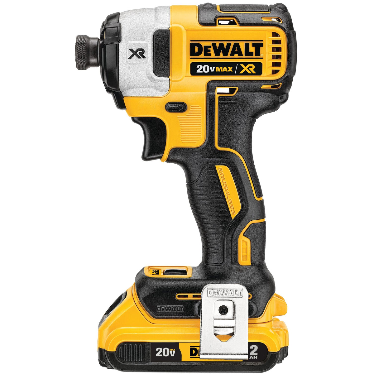 DEWALT 20V MAX* XR Brushless 4 Tool Combo Kit – Reconditioned