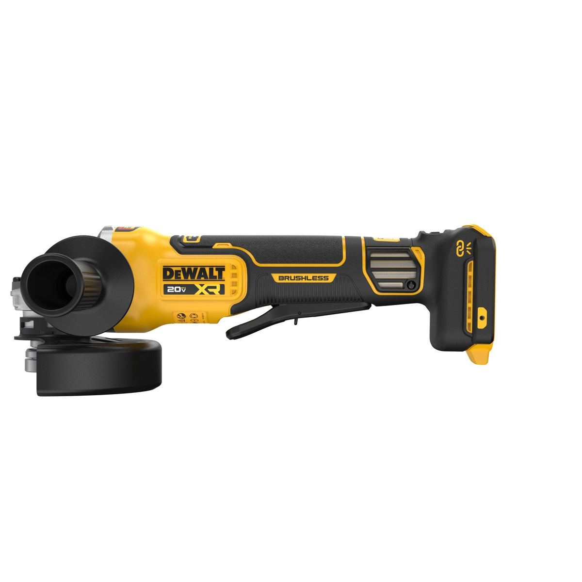 DEWALT 20V MAX* XR Brushless Cordless 4-1/2-Inch - 5-Inch (114mm - 127mm) Variable Speed Paddle Switch Angle Grinder (Tool Only) – Reconditioned