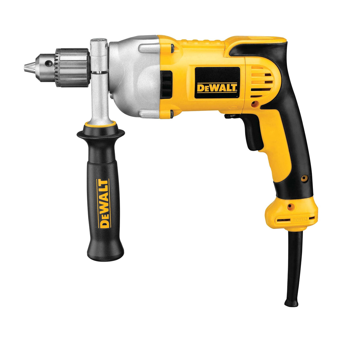 DEWALT 1/2-Inch (13mm) Corded Electric Drill, Pistol-Grip, 10-Amp – Reconditioned