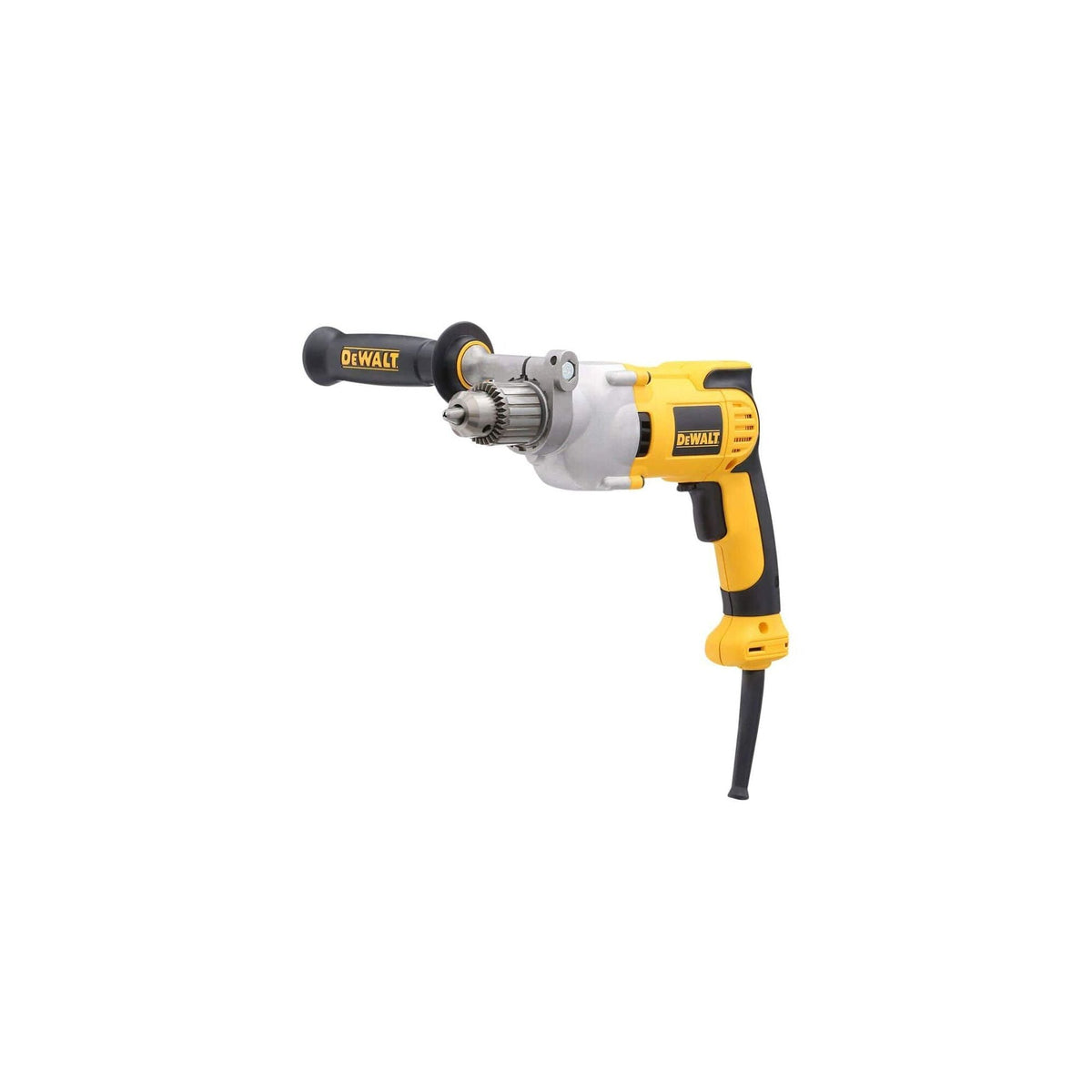 Taladro eléctrico con cable DEWALT de 1/2 pulgada (13 mm), empuñadura tipo pistola, 10 amperios – Reacondicionado