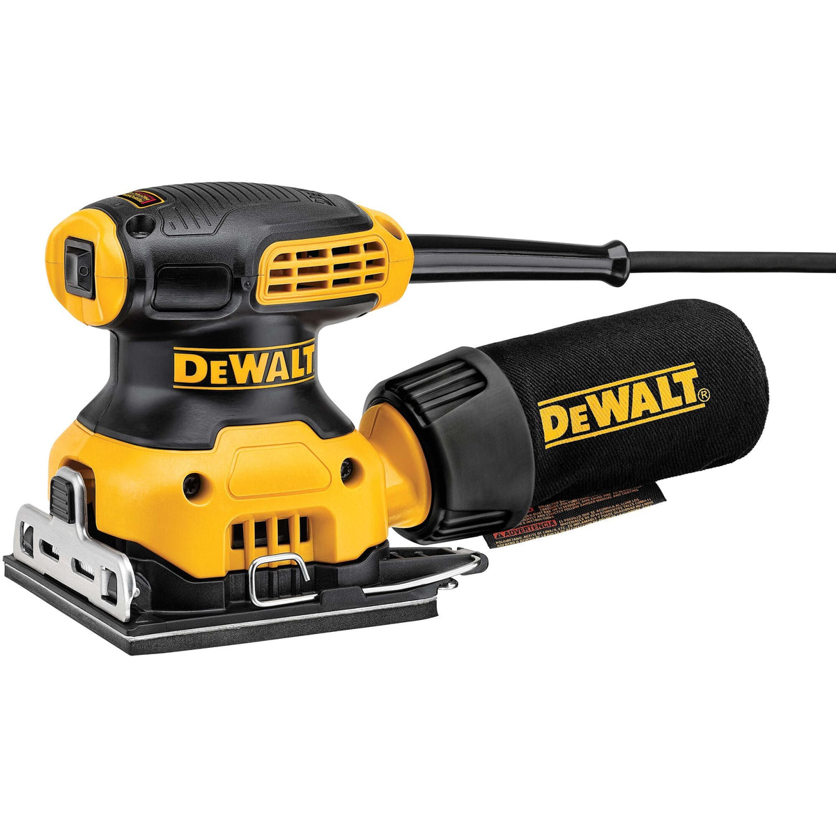 DEWALT 1/4-Inch (6.4mm) Corded Electric Sheet Palm Grip Sander – Reconditioned