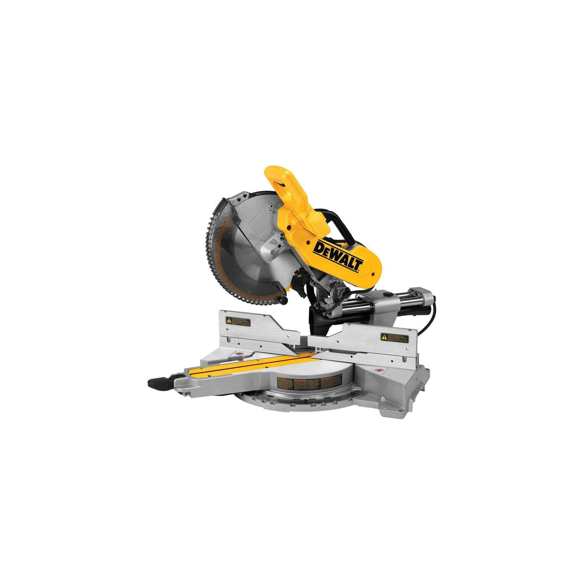 Sierra ingletadora deslizante de doble bisel DEWALT de 12 pulg. – Reacondicionada