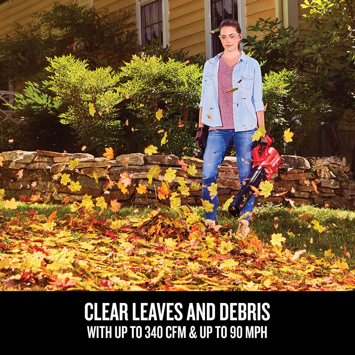 CRAFTSMAN V20* Cordless Axial Leaf Blower (Tool Only) – Reconditioned