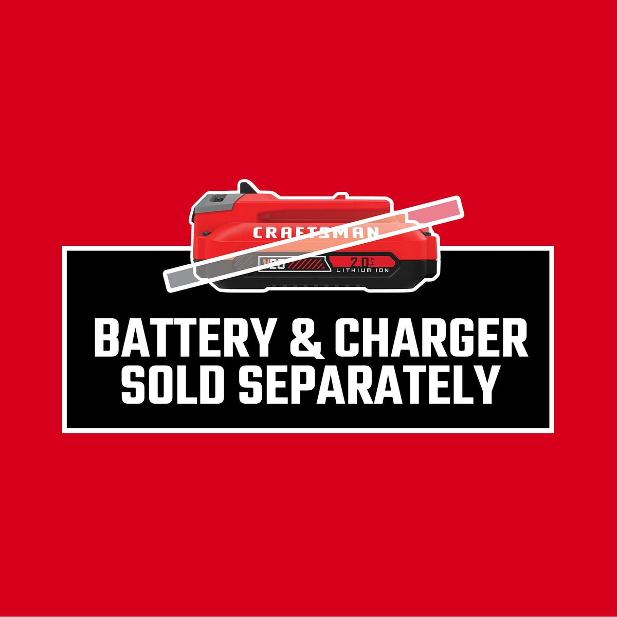 CRAFTSMAN V20* 4.0 Ah Lithium Ion Battery – Reconditioned