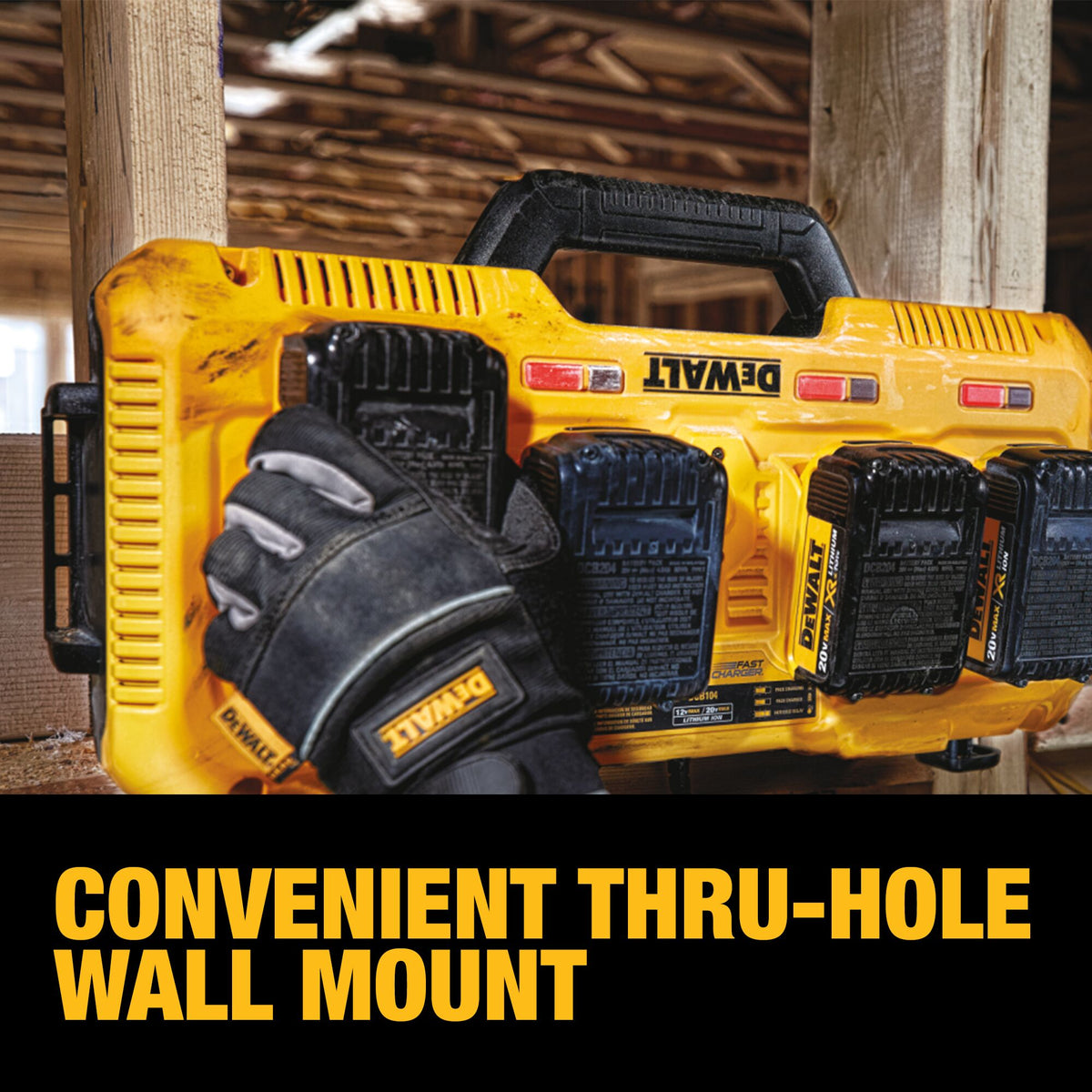 DEWALT 12V/ 20V/ 60V MAX* Multiport Simultaneous Fast Charger – Reconditioned