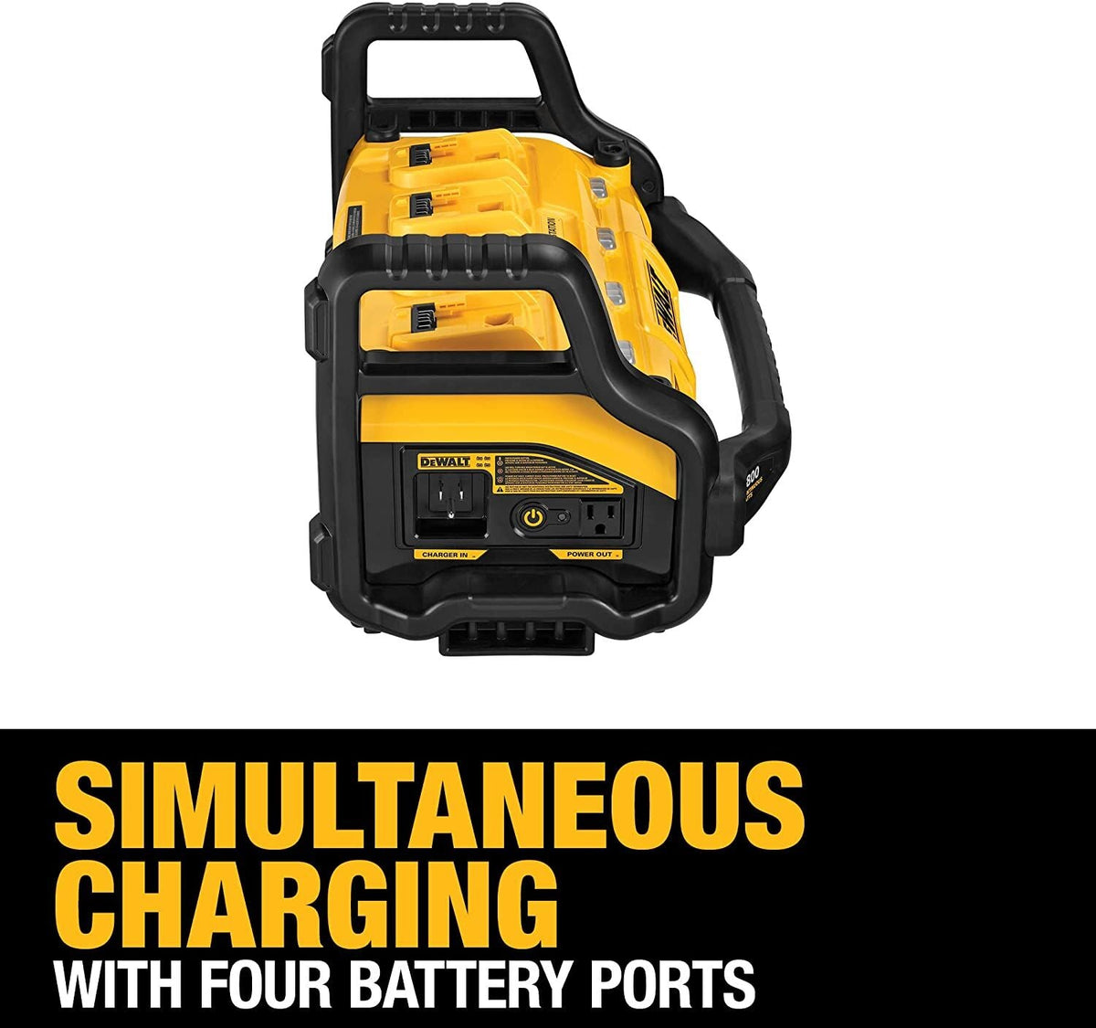 DEWALT 1800W Portable Power Station and Simultaneous Battery Charger (Tool Only) – Reconditioned