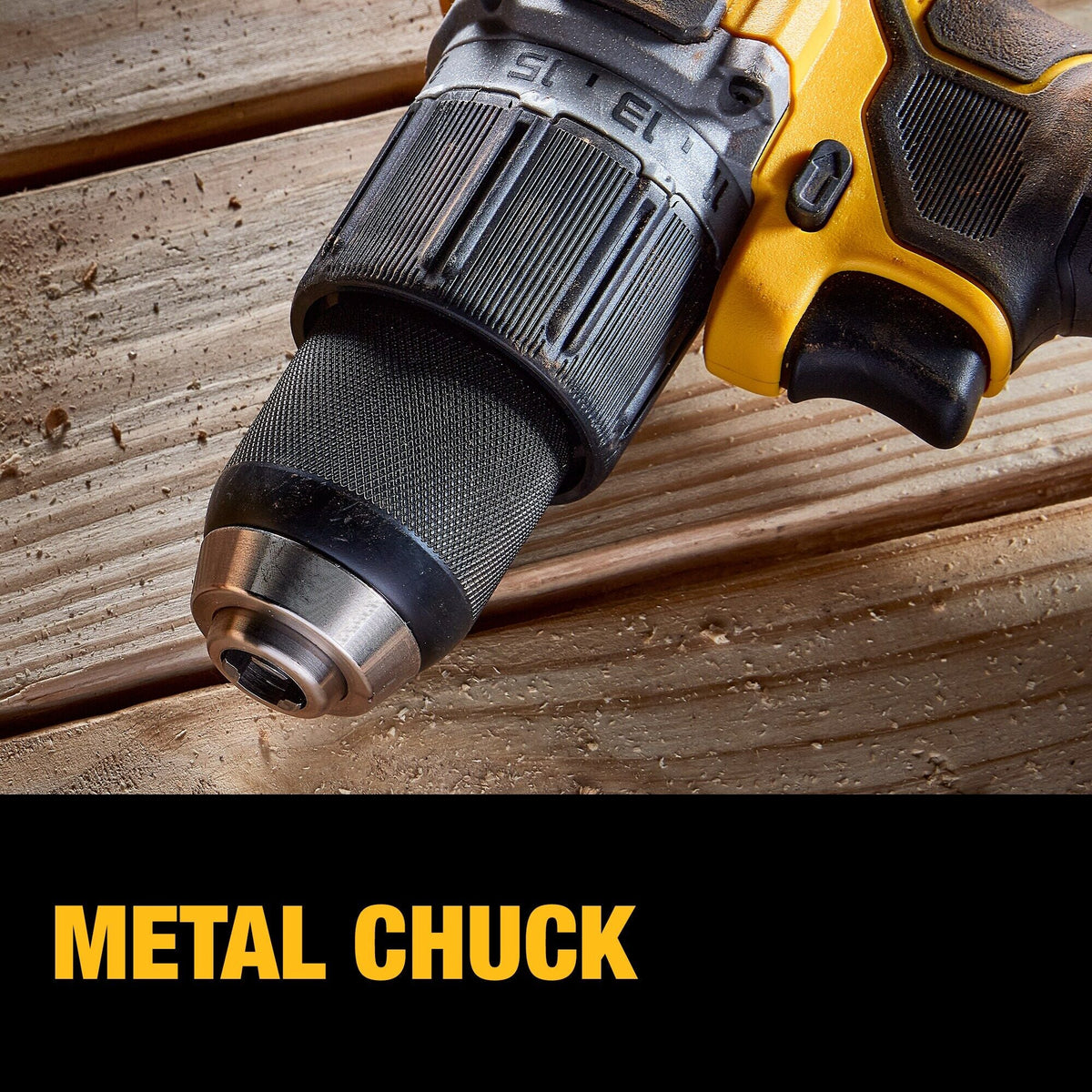 Taladro/destornillador percutor inalámbrico sin escobillas DEWALT 20V MAX* XR de 1/2 pulg. (Solo herramienta) – Reacondicionado