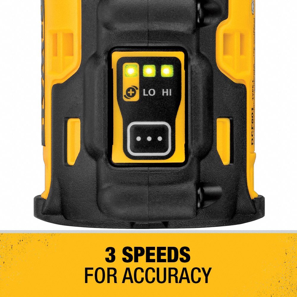 Atornillador de impacto inalámbrico sin escobillas DEWALT XTREME 12V MAX* de 1/4 pulgada (6.4mm) con (2) baterías de 2.0 Ah y cargador – Reacondicionado