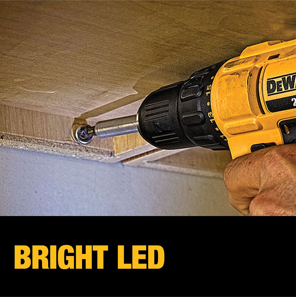 DEWALT 20V MAX* Brushless 2 Tool Kit with 2 DEWALT POWERSTACK Batteries – Reconditioned