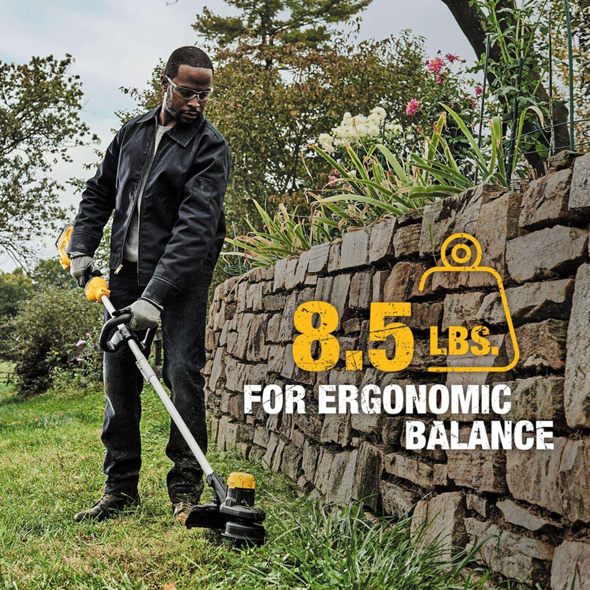 Kit combo reacondicionado de cortasetos y soplador inalámbricos DEWALT 20V MAX* XR sin escobillas