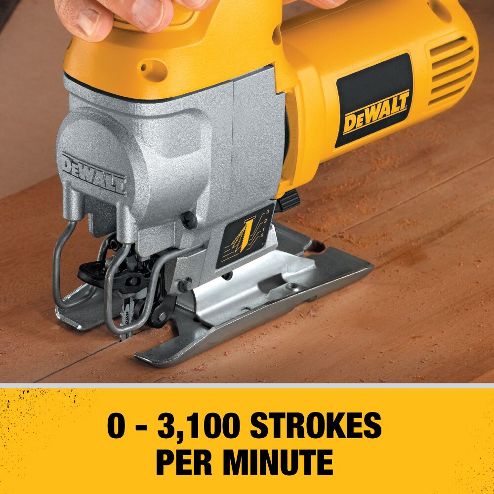 DEWALT 5.5 Amp Electric Variable Speed Jig Saw – Reconditioned
