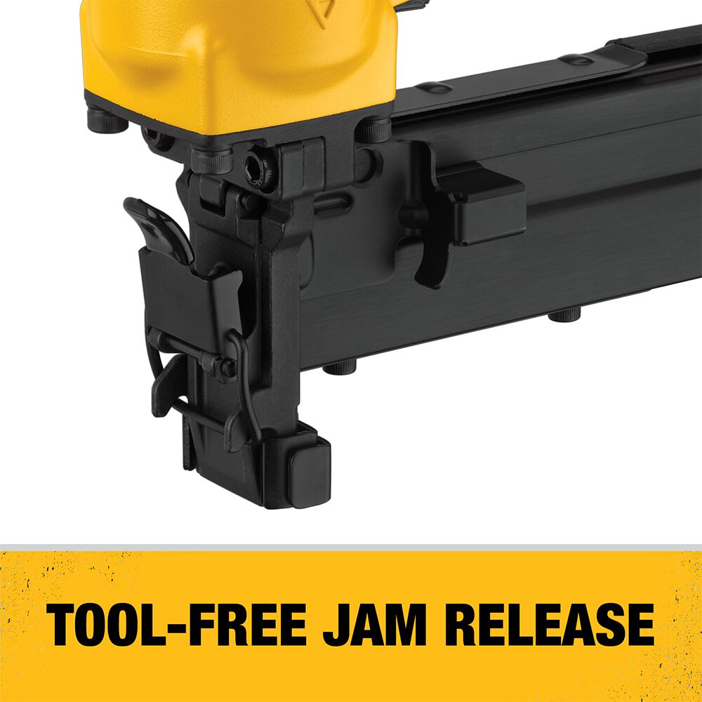 Grapadora para listones de corona ancha DEWALT calibre 16 – Reacondicionada