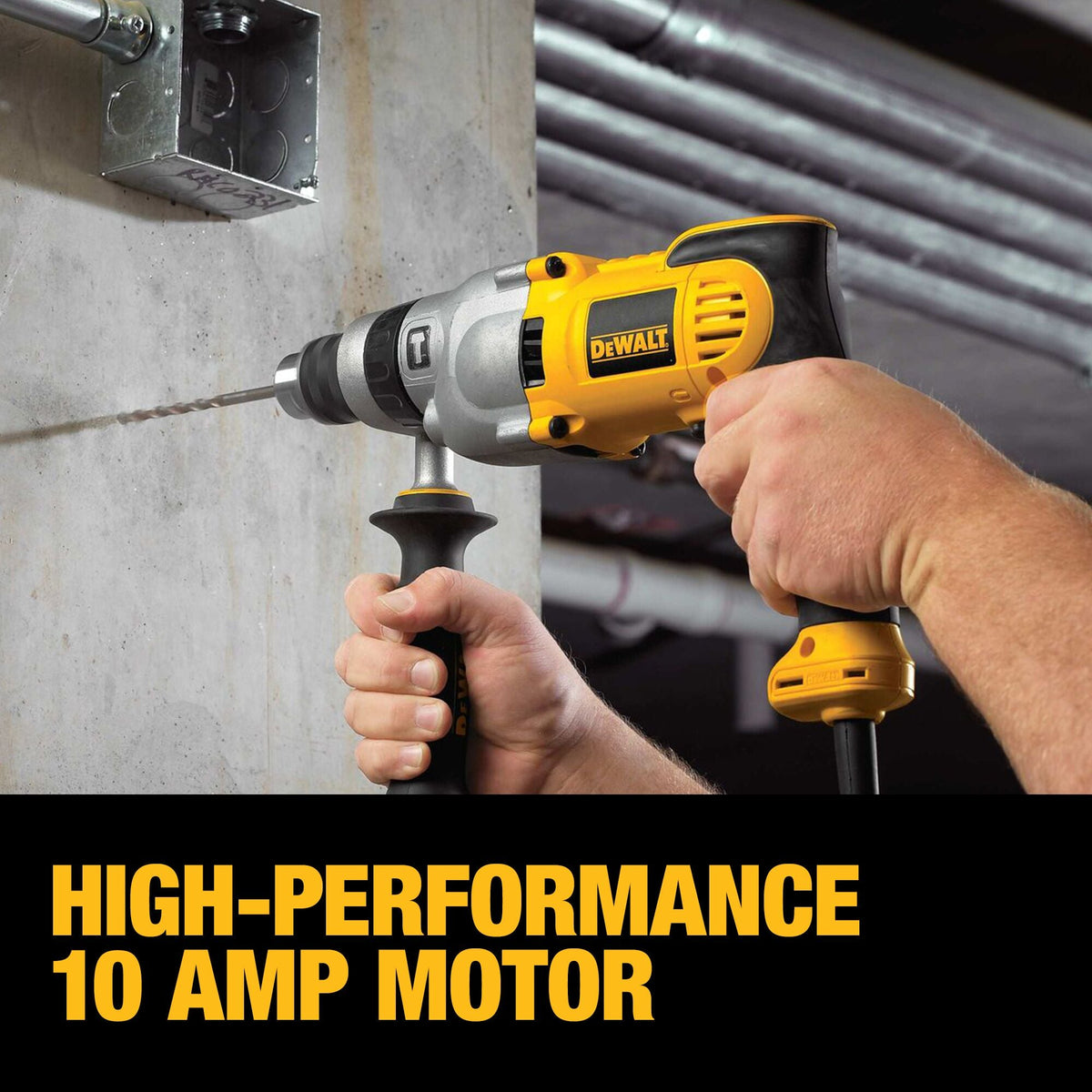 DEWALT 1/2 in. VSR Pistol Grip Hammer Drill – Reconditioned