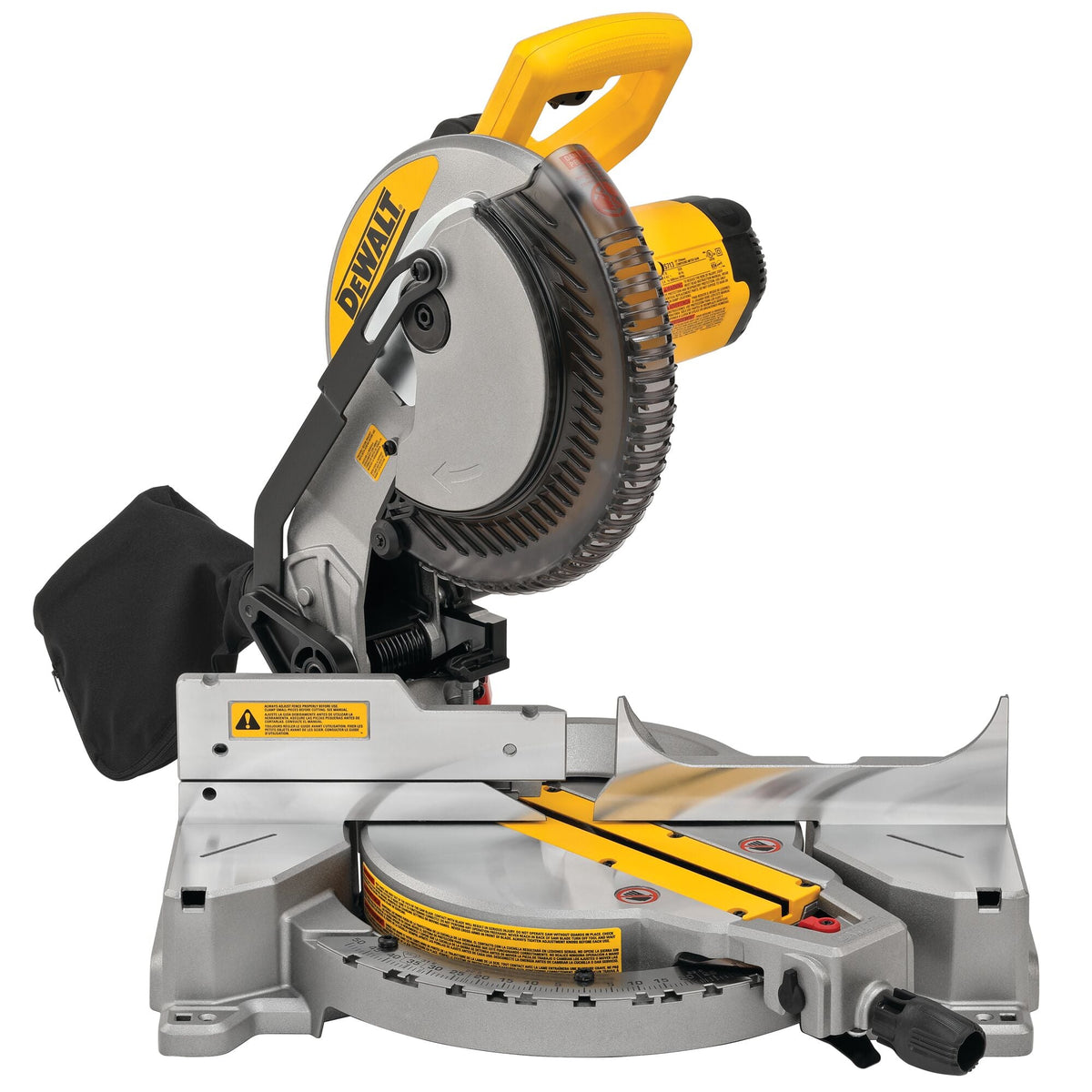 DEWALT Miter Saw, Single Bevel, Compound, 10-Inch, 15-Amp – Reconditioned