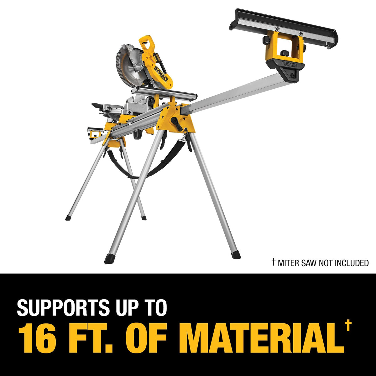 Soporte para sierra ingletadora de alta resistencia DEWALT – Reacondicionado