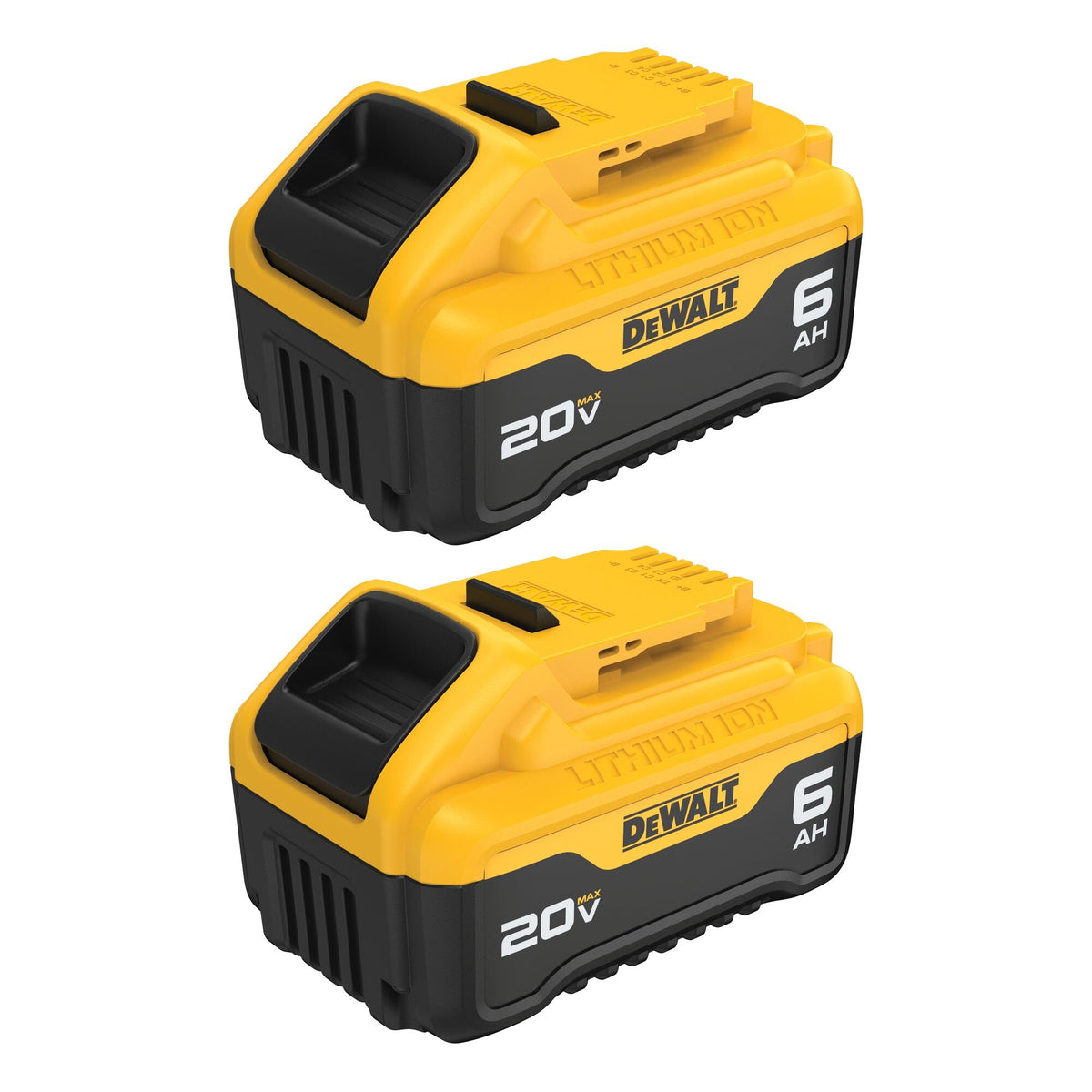 DEWALT 20V MAX* 6Ah Battery (2 PK) – Reconditioned